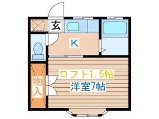 ファミール西村の物件間取画像